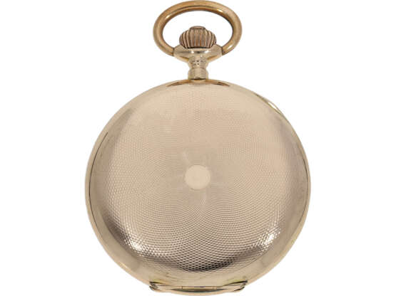 Taschenuhr: Goldsavonnette um 1910, System Glashütte… - Foto 7