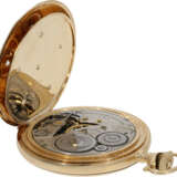 Pocket watch: exceptional American gold hunting case watch se… - photo 5
