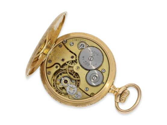 Pocket watch: exceptionally magnificently engraved Zenith poc… - photo 2