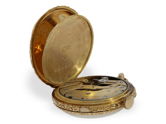 Anhängeuhr: Miniatur-Anhängeuhr, Patek Philippe Genf um 1900… - Foto 4