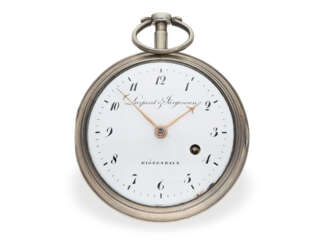 Taschenuhr: sehr frühe, große Uhr der Jürgensen Dynasty, L &…