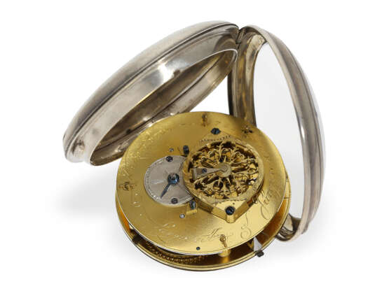Taschenuhr: sehr frühe, große Uhr der Jürgensen Dynasty, L &… - Foto 2