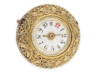 Form watch/ pendant watch: exquisite "Boule de Geneve" ball f…
