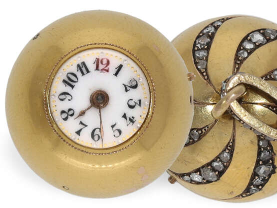 Pendant watch: "Boule de Geneve" in very rare quality with di… - photo 1