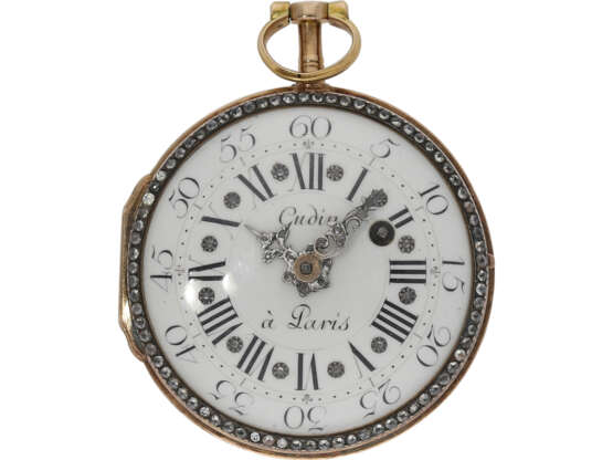 Pocket watch: very fine, early Lepine with stone setting, imp… - фото 1