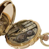 Pocket watch: gold/enamel splendour hunting case watch set wi… - фото 6