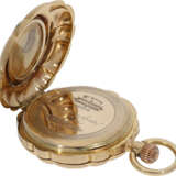 Pocket watch: gold/enamel splendour hunting case watch set wi… - photo 7