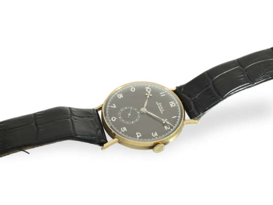 Armbanduhr: sehr seltene, große Doxa mit schwarzem Zifferbla… - Foto 4