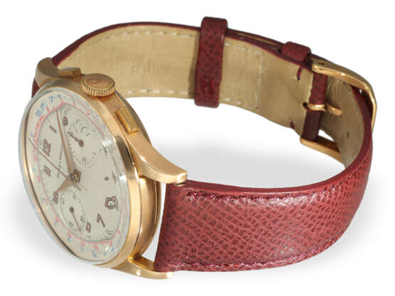 Wristwatch: large, beautifully preserved Geneva chronograph,… - фото 2