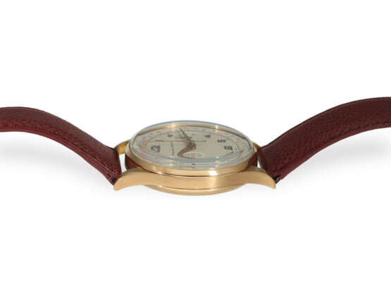 Wristwatch: large, beautifully preserved Geneva chronograph,… - фото 6
