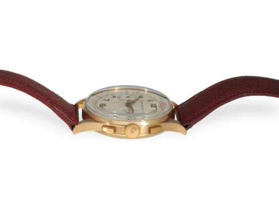 Wristwatch: large, beautifully preserved Geneva chronograph,… - фото 7
