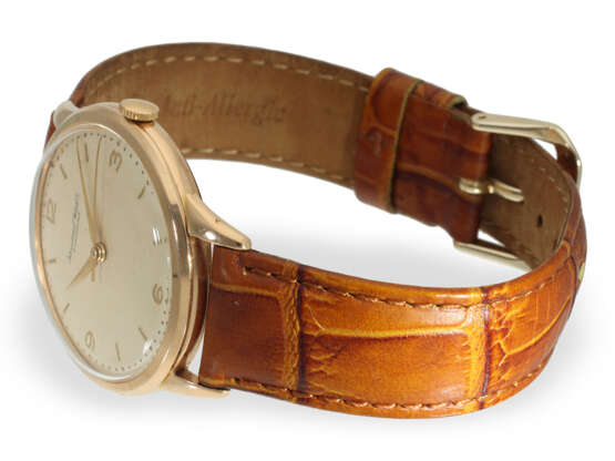 Wristwatch: large pink gold IWC with centre seconds, ca. 1962… - photo 4