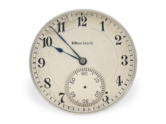 Taschenuhr: äußerst seltenes Chronometerwerk, vermutlich Sch… - Foto 1
