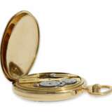 Pocket watch: very fine precision French Ankerchronometer, L.… - фото 5