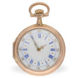 Very rare pink gold Patek Philippe Louis XV pocket watch, No.… - фото 1