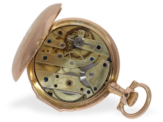Very rare pink gold Patek Philippe Louis XV pocket watch, No.… - фото 2