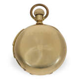 Pocket watch: early gold hunting case watch with repeater, pr… - photo 9