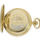 Taschenuhr: feiner Ärzte-Chronograph in 18K Gold, Longines,… - Foto 3
