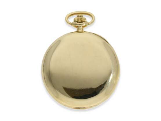 Pocket watch: fine 18K gold doctor's chronograph, Longines, c… - photo 6