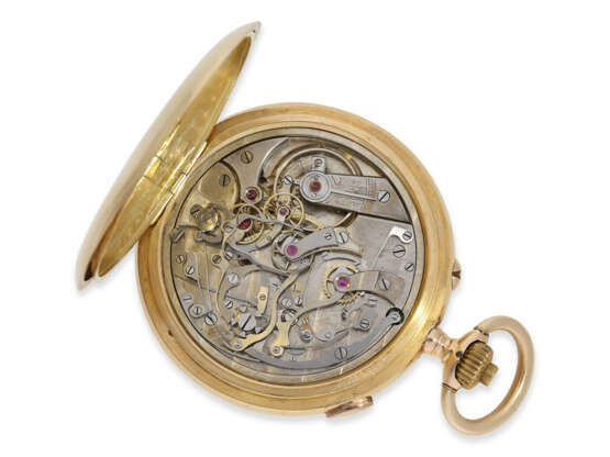Pocket watch: exceptionally large high-quality Longines chron… - фото 2