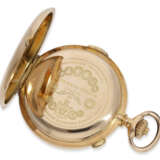 Pocket watch: impressive gold hunting case watch with repeate… - photo 2