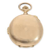 Pocket watch: impressive gold hunting case watch with repeate… - photo 7