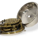 Pocket watch: large, early pocket watch with unique relief ca… - photo 3