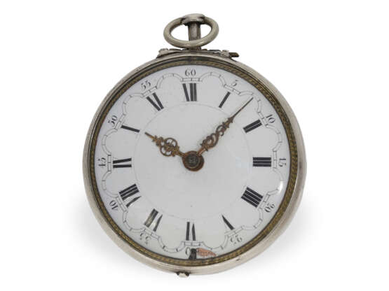 Pocket watch: large, early pocket watch with unique relief ca… - photo 5