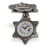 Pocket watch: extremely rare rock crystal form watch "Star" B… - photo 2