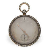 Pocket watch: rare gold/enamel lepine with jumping hour and o… - photo 2