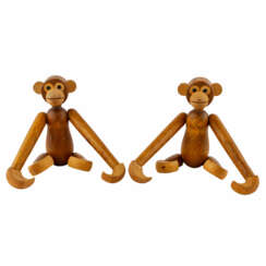 BOJESEN, KAY ( attribuiert) "Zwei Affen"