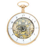 Pocket watch: 18K pink gold pocket watch with repeater and sk… - photo 1