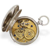 Pocket watch: rarity, jewelled duplex escapement with centre… - photo 2