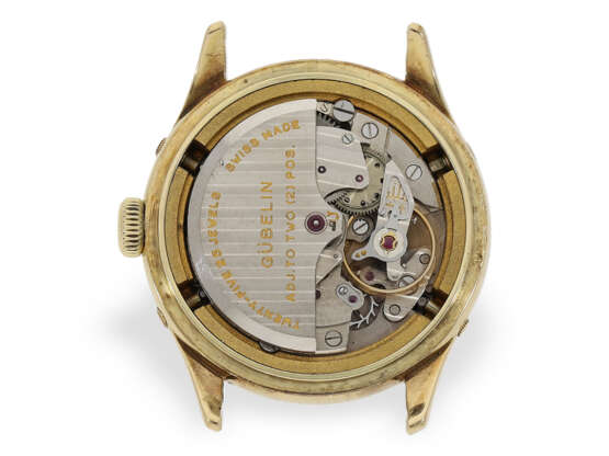Armbanduhr: gesuchte astronomische vintage Gübelin "Ipso-Mat… - Foto 5