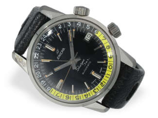 Wristwatch: rare vintage Enicar Sherpa Jet 600GMT Ref. 148-35…