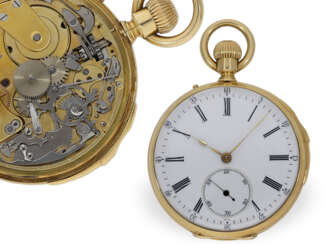 Pocket watch: exquisite Louis Audemars ladies' watch with rep…