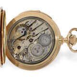 Pocket watch: heavy gold hunting case watch with minute repea… - photo 2