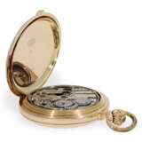 Pocket watch: heavy gold hunting case watch with minute repea… - photo 4