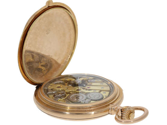 Rare and extremely fine precision pocket watch with minute re… - photo 5