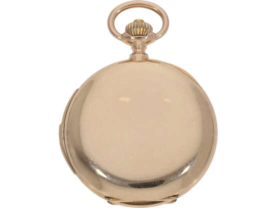 Rare and extremely fine precision pocket watch with minute re… - photo 6