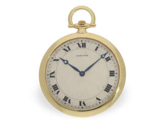 Taschenuhr: Cartier "Extra Slim" Frackuhr, persönliche Uhr v…