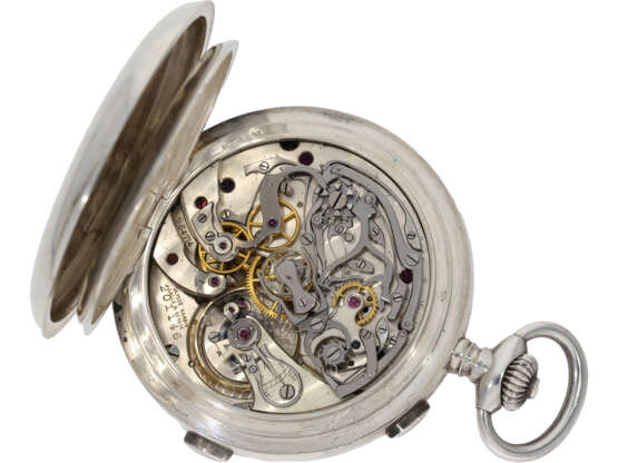 Pocket watch: extremely rare Ulysse Nardin Ankerchronometer d… - photo 2