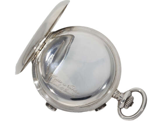 Taschenuhr: extrem seltenes Ulysse Nardin Ankerchronometer m… - Foto 3