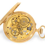 Pocket watch: extremely rare Ankerchronometer with calendar,… - фото 2