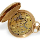 Pocket watch: extremely rare Ankerchronometer with calendar,… - фото 3