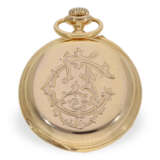 Pocket watch: extremely rare Ankerchronometer with calendar,… - photo 7