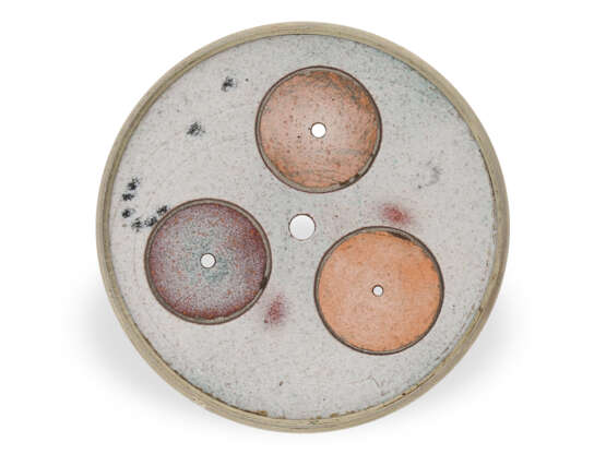 Taschenuhr: extrem seltenes Ankerchronometer mit Kalender, s… - Foto 8