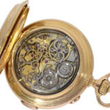 Pocket watch: impressive astronomical hunting case watch with… - фото 2