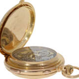 Pocket watch: impressive astronomical hunting case watch with… - photo 4