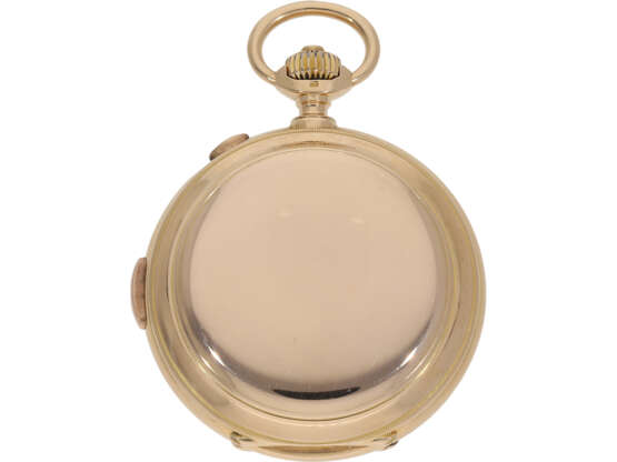 Pocket watch: impressive astronomical hunting case watch with… - photo 6